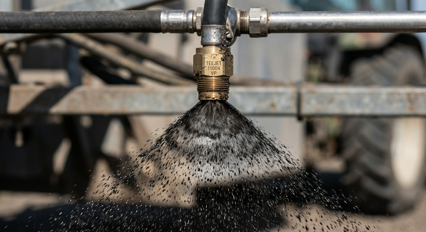 Flat-fan spray nozzle